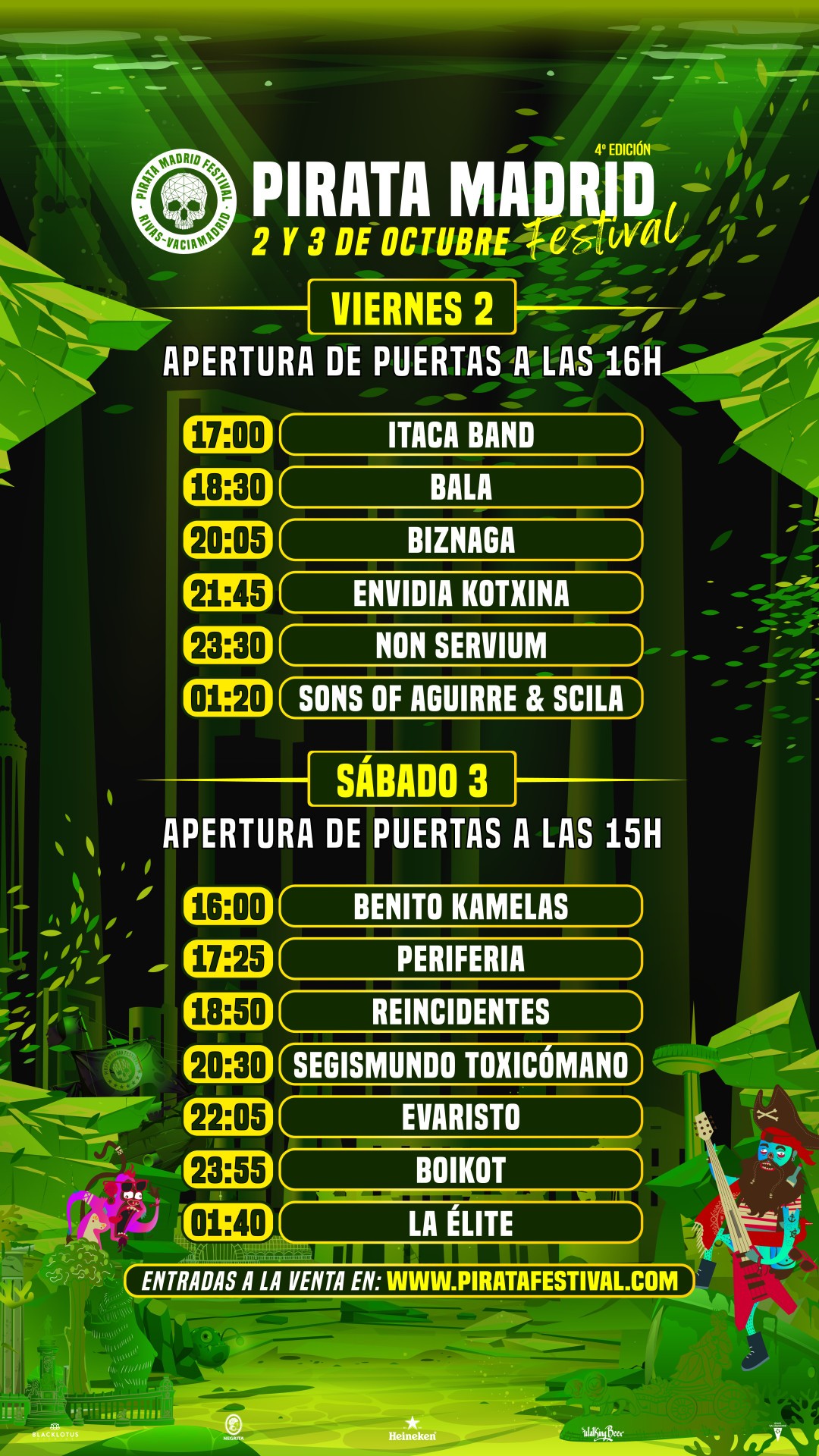 horarios